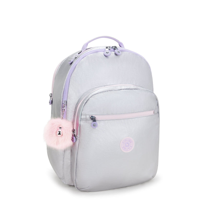 Mochila Metalic Rose Kipling Seoul Xl Backpacks Ss25tr - Farmacias Arrocha
