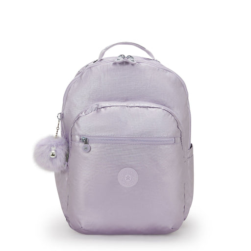 Mochila Lilac Moon Metallic Kipling Seoul Xl Backpacks - Farmacias Arrocha