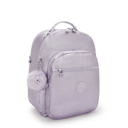 Mochila Lilac Moon Metallic Kipling Seoul Xl Backpacks - Farmacias Arrocha