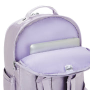 Mochila Lilac Moon Metallic Kipling Seoul Xl Backpacks - Farmacias Arrocha