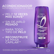 Acondicionador L'Oreal Paris Colageno Lifter 370ml - Farmacias Arrocha