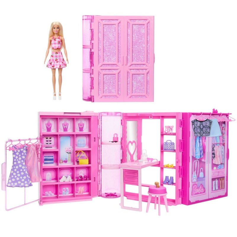Barbie Armario de Sueños con Muñeca y Accesorios - Farmacias Arrocha