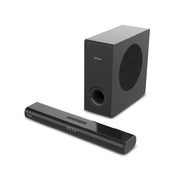 Barra de Sonido con Subwoofer Inalámbrico con 80W RMS | 2.1 canales | - Farmacias Arrocha