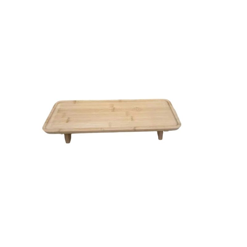Base Elevada de Bambú Natural de 44 x 14 cm - Farmacias Arrocha
