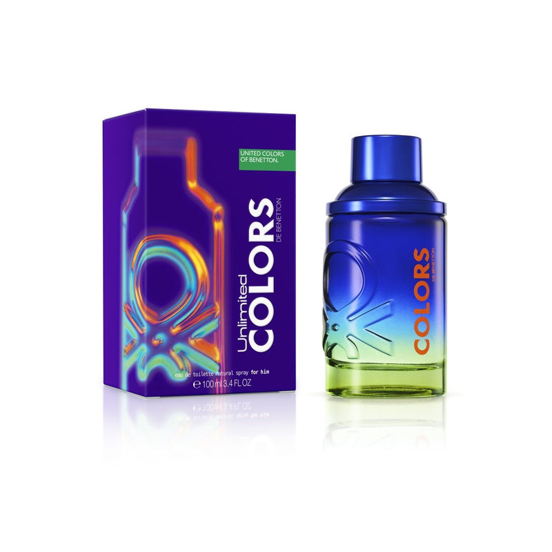 BENETTON COLORS UNLIMITED HIM EDT100ML - Farmacias Arrocha