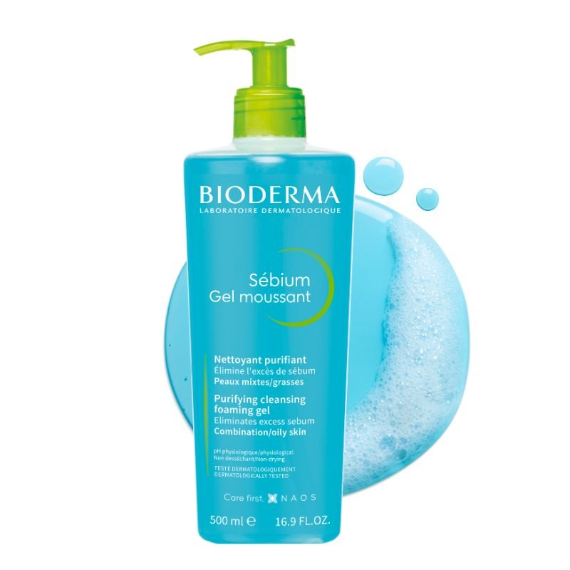 Bioderma Sébium Gel Moussant 500ml - Farmacias Arrocha