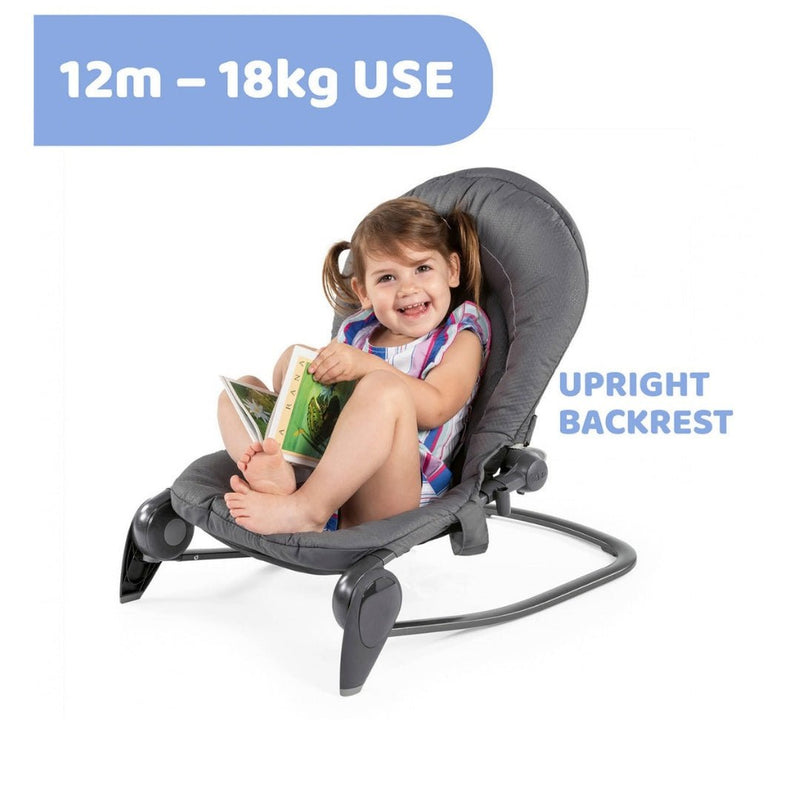 Bouncer Evolutiva Hoopla Moon Grey Chicco - Farmacias Arrocha