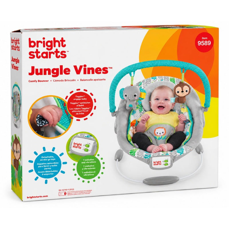 Bouncer Jungle Vines Comfy Bright Starts - Farmacias Arrocha