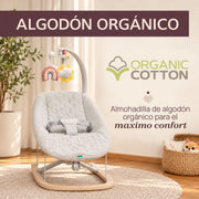 Bouncer Zen Wave Wooden Grey Chicco - Farmacias Arrocha