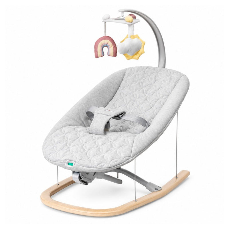 Bouncer Zen Wave Wooden Grey Chicco - Farmacias Arrocha