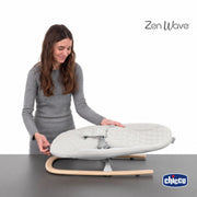 Bouncer Zen Wave Wooden Grey Chicco - Farmacias Arrocha