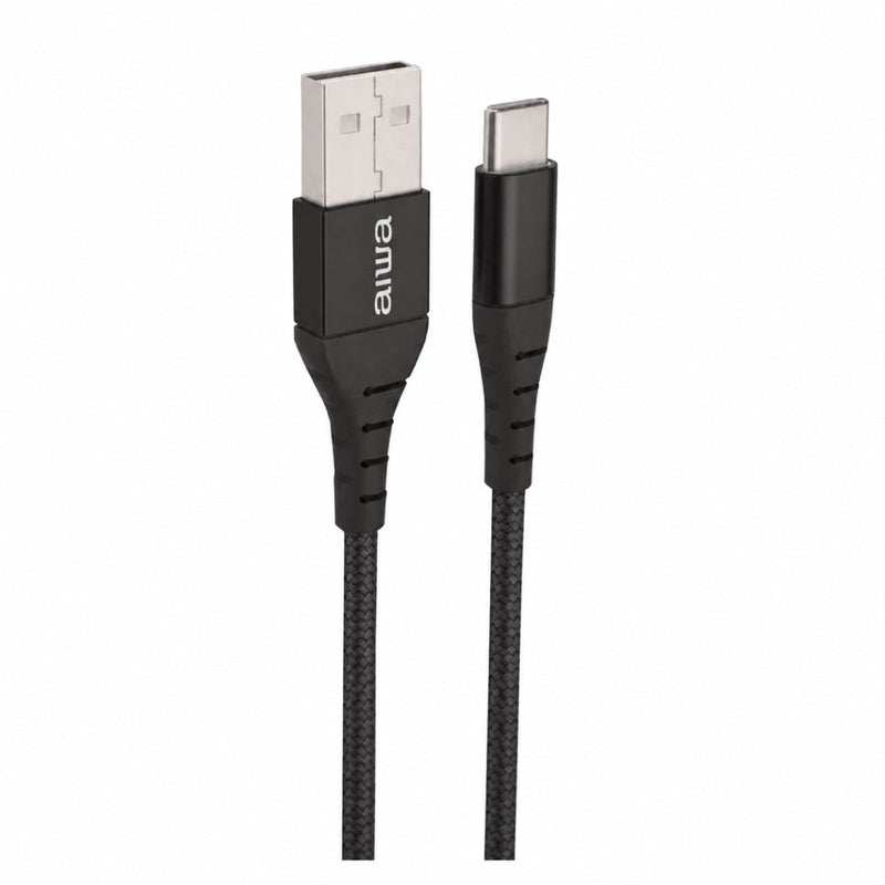 Cable carga rápida USB A a USB C - Negro - Farmacias Arrocha