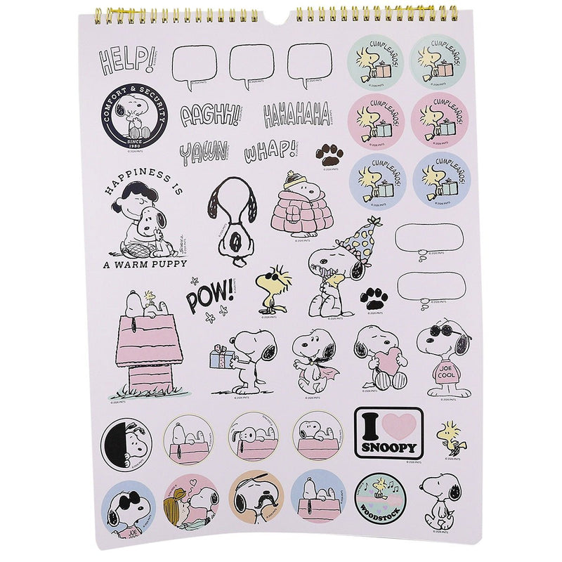 Calendario 30X40 Snoopy - Farmacias Arrocha