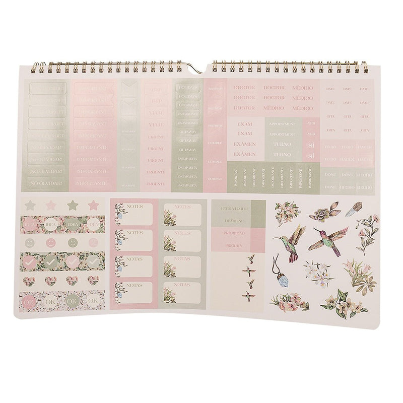 Calendario 35X25 Floral - Farmacias Arrocha