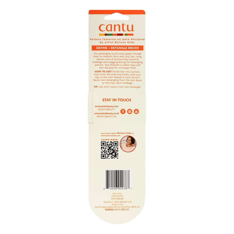 Cantu Narrow Detangle Hair Brush - Farmacias Arrocha