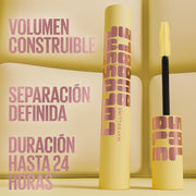 Colossal Bubble WSH Pestañina Very Black Maybelline - Farmacias Arrocha