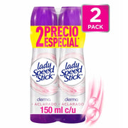 Desodorante Lady Speed Stick Derma + Aclarado Perla Aerosol 91 g 2 Pack - Farmacias Arrocha