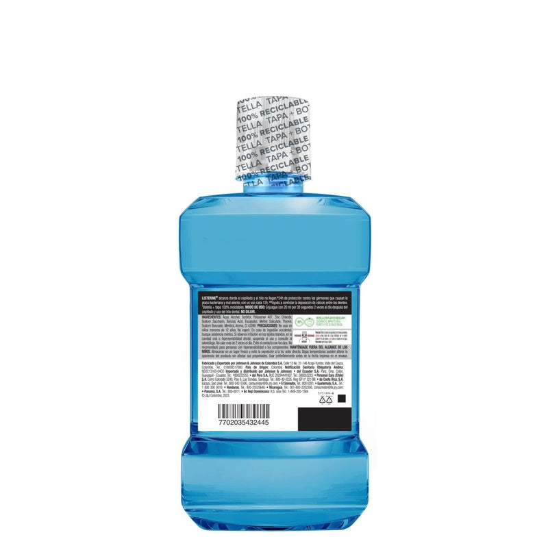 Enjuague Bucal LISTERINE® Control Cálculo/Sarro Frescura Intensa 500mL - Farmacias Arrocha