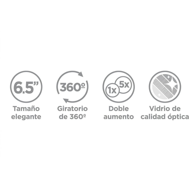 Espejo de Tocador de 6.5” Serena House - Farmacias Arrocha