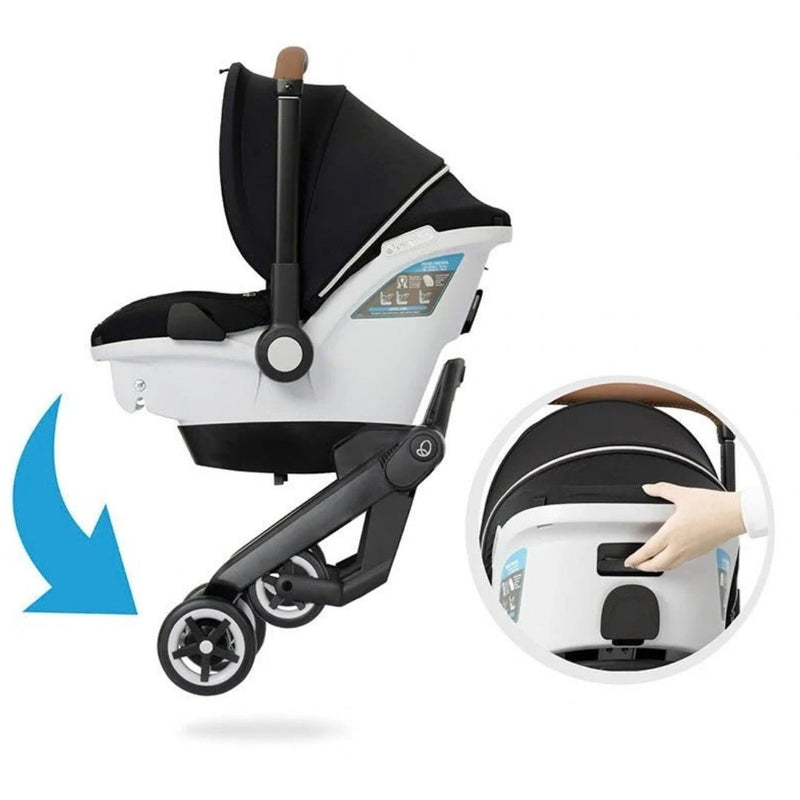 Evenflo Silla De Carro Unico Evo I-Size B.Car Seat India Ink - Farmacias Arrocha