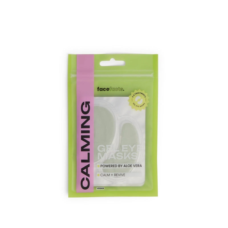 Face Facts Mascarillas de Gel Calmantes con Aloe Vera para Ojos - Farmacias Arrocha