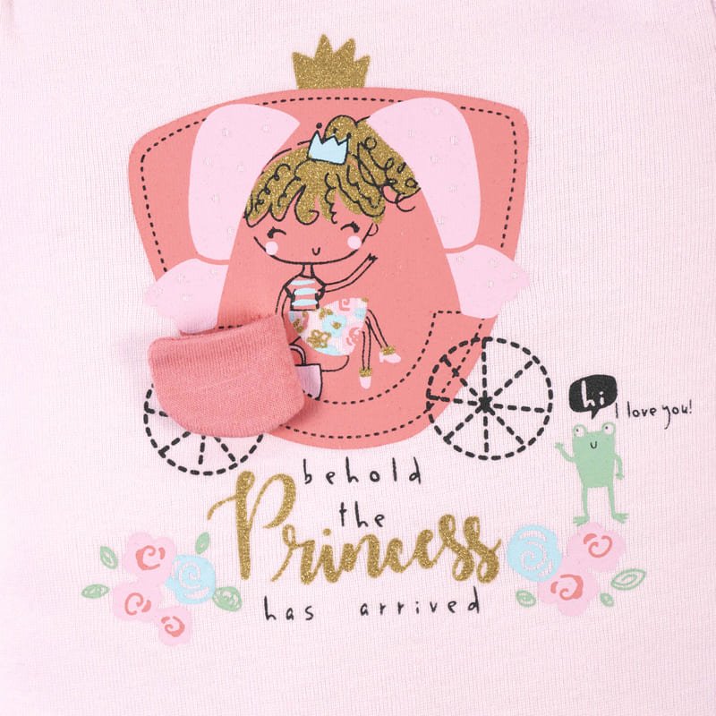 Gerber Set 4 Bodies Manga Corta Niña Princess - Farmacias Arrocha