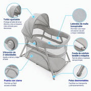 Graco Moisés Portátil y Corral 3 en 1 DreamMore - Farmacias Arrocha