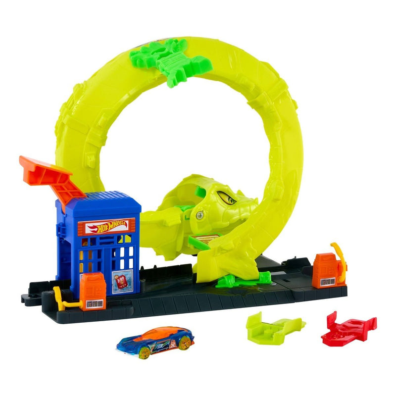 Hot Wheels City Pista Ataque de la Serpiente en Espiral - Farmacias Arrocha