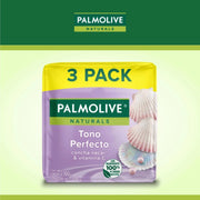 Jabón de Tocador Palmolive Naturals Tono Perfecto Nacar y Vitamina C 100 g 3 Pack - Farmacias Arrocha