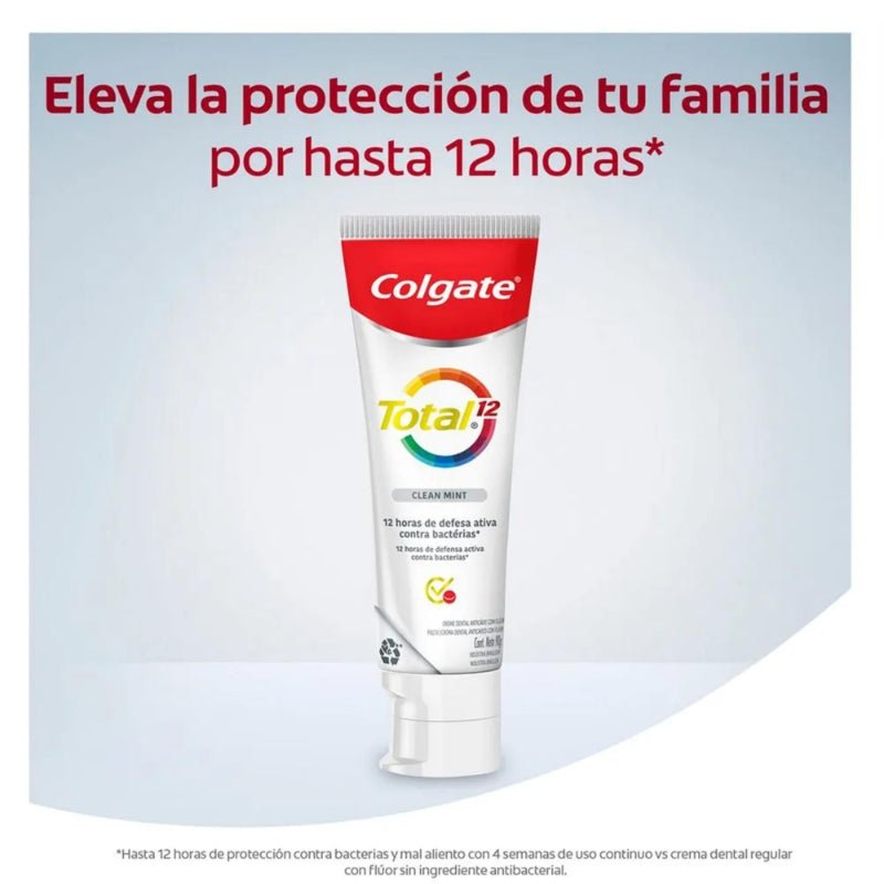 Kit Portátil Colgate Total 12 Pasta Dental Clean Mint 22 ml + Cepillo Dental - Farmacias Arrocha