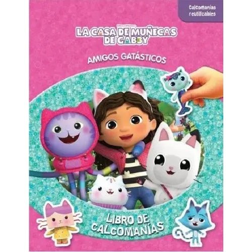 La casa de muñecas de Gabby: amigos gatásticos - Libro de calcomanías - Farmacias Arrocha
