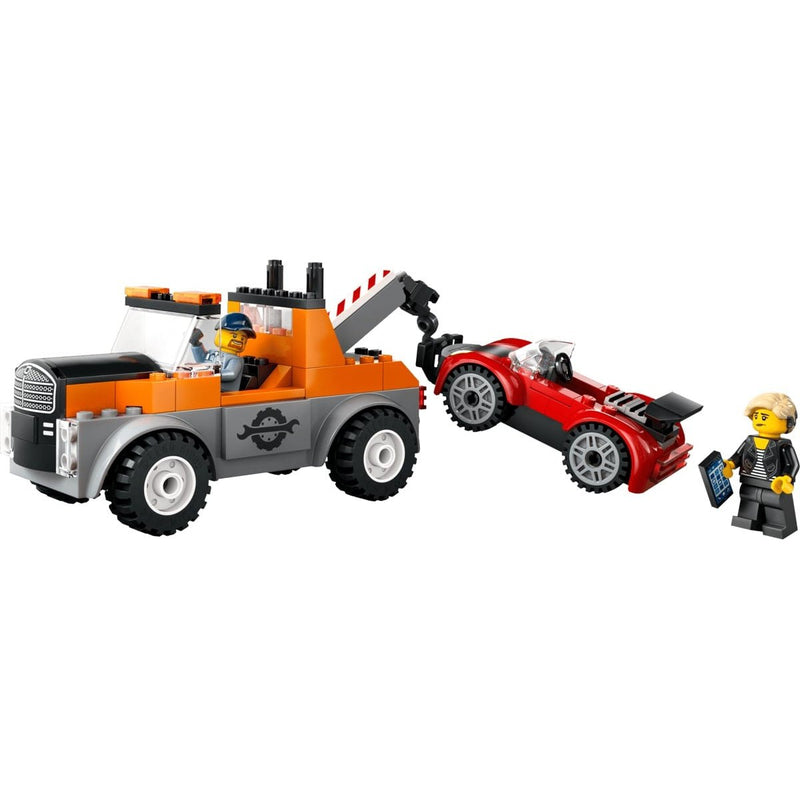 Lego Tow Truck And Sports Car Repair - Farmacias Arrocha