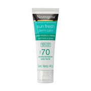 Neutrogena Sun Fresh Derm Care Protector solar facial Sin color FPS 70 40gr - Farmacias Arrocha