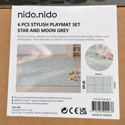 Nido Nido Alfombra de Juego para Bebé 6 Piezas Star and Moon - Farmacias Arrocha