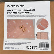 Nido Nido Alfombra de Juego para Bebé 6 Piezas Star and Moon - Farmacias Arrocha