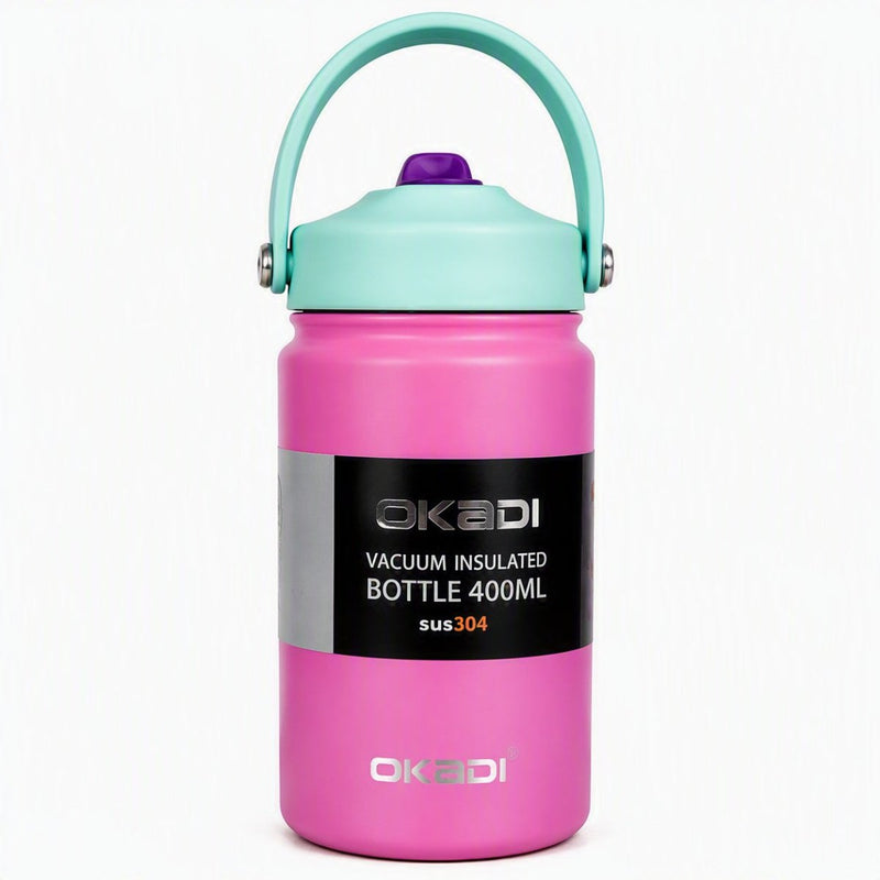OKADI Botella Deportiva Compacta 400 ml - Farmacias Arrocha