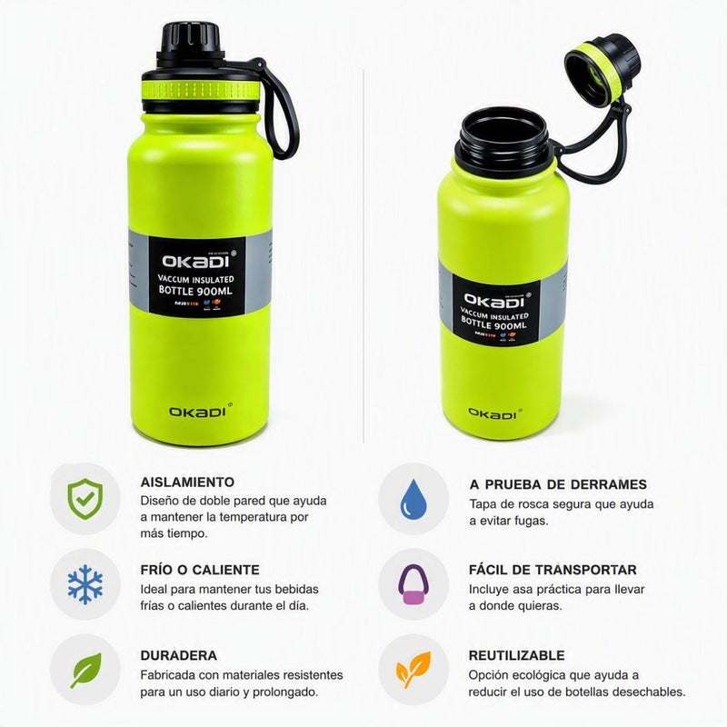 Okadi botella deportiva de 900 ml - Farmacias Arrocha