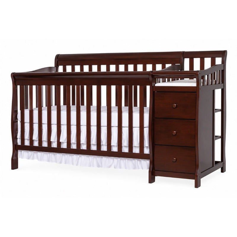 Pecora 5 In 1 Convertible Crib Espresso D - Farmacias Arrocha