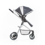 Premium Baby Coche 3 En 1 Mike Negro-Plateado - Farmacias Arrocha