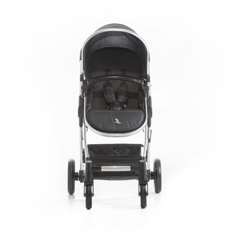 Premium Baby Coche 3 En 1 Mike Negro-Plateado - Farmacias Arrocha