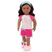 Our Generation Conjunto para fiesta de pijamas Flamingo Dreaming - Farmacias Arrocha