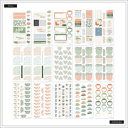 Happy Planner Apricot & Sage 30 Sheet Sticker Value Pack - Farmacias Arrocha