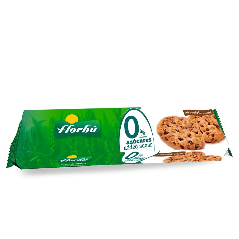 Florbu Galletas De Chocolate, Sin Azúcar Añadida 120G - Farmacias Arrocha
