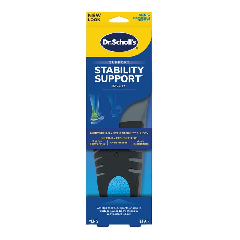 Dr Scholls Stability Support Insoles Men - Farmacias Arrocha