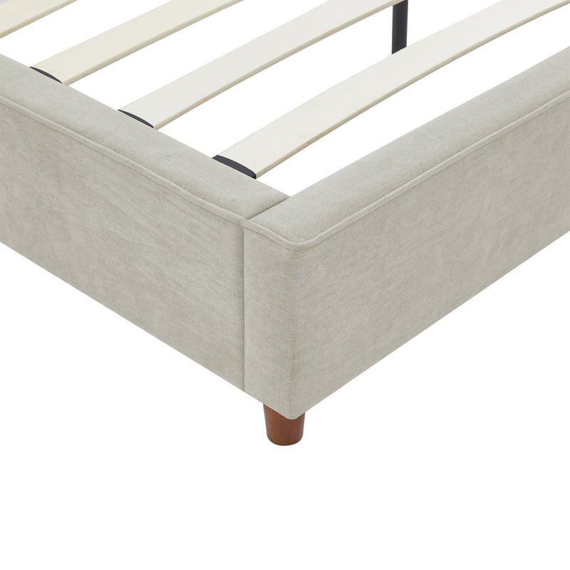 Cama con respaldar sólido Taupe - Farmacias Arrocha