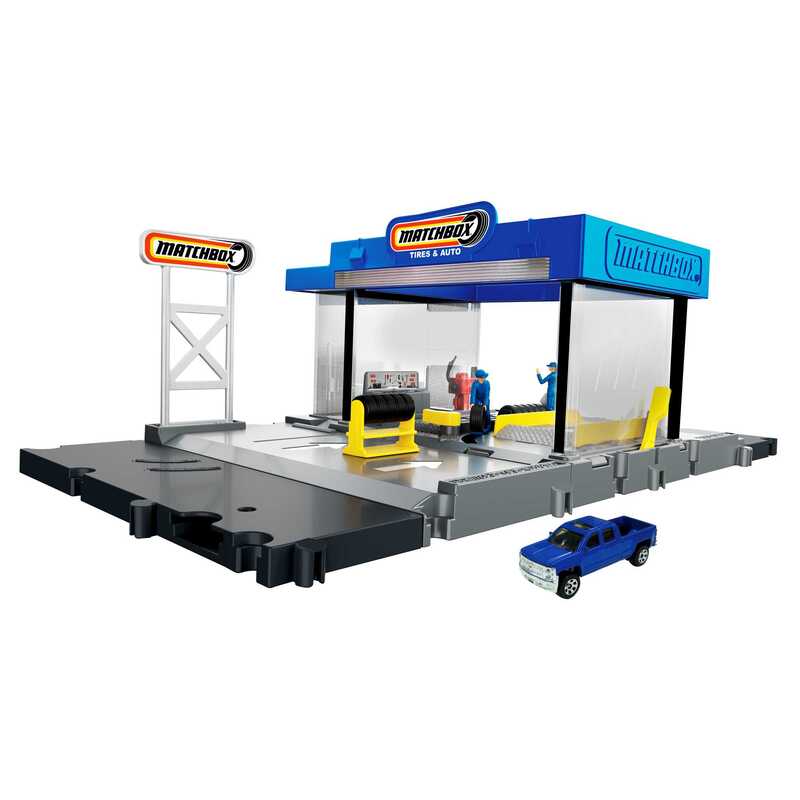Matchbox Basics Pista De Juguete Mediano De Acción - Farmacias Arrocha
