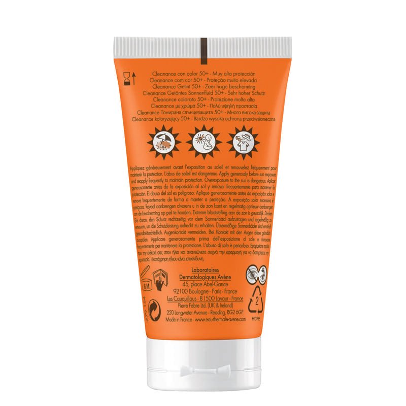 Avene Cleanance Spf50+ Triasorb Con Color - Farmacias Arrocha