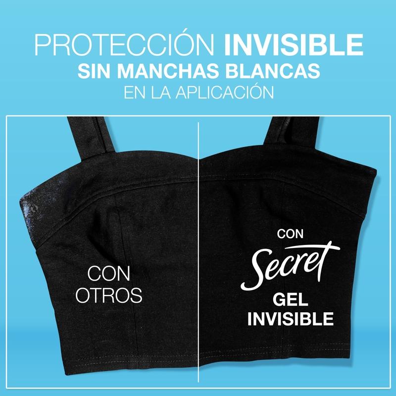 Gel Invisible Antitranspirante Secret Vanilla 45 g - Farmacias Arrocha