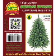 Oncor Pino de 4' Luxury Serbian Spruce Hing - Farmacias Arrocha