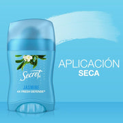 Barra Invisible Antitranspirante Secret Jasmine 45 g - Farmacias Arrocha